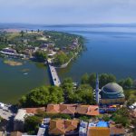Bursa'nın turistik bölgesi Gölyazı'yı gökyüzünden gördünüz mü?